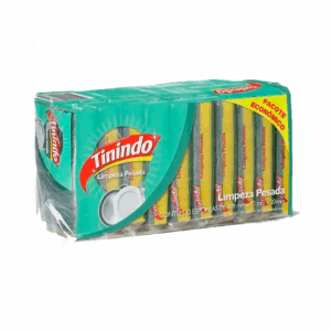 Esponja Tinindo Limpeza Pesada 10 Unidades