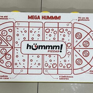 Caixa de pizzza Hummm - 70cm